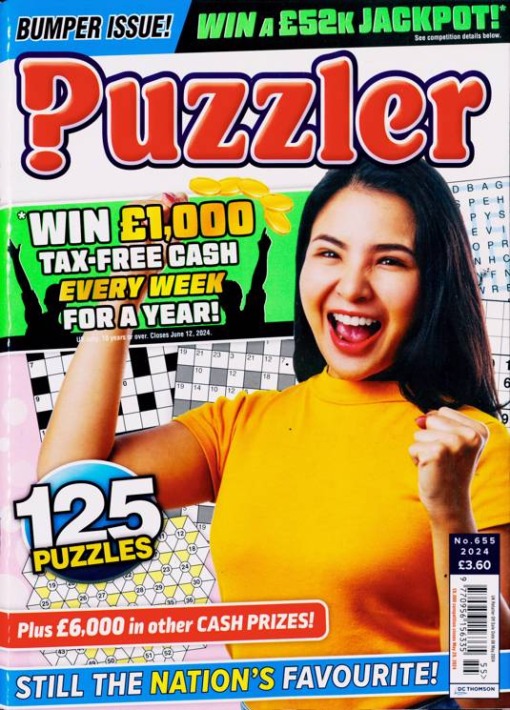 Puzzler Media Puzzler Magazine 655 - Mags Direct