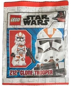 Lego Star Wars Magazine Issue 112 With 212th Clone Trooper Mini Figure! Pack View