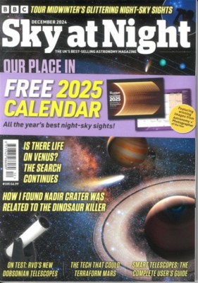 BBC Sky At Night Magazine December 2024 Issue 235 - Mags Direct