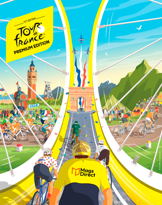 Official Tour de France 2025 Magazine Premium Edition Guide Mags