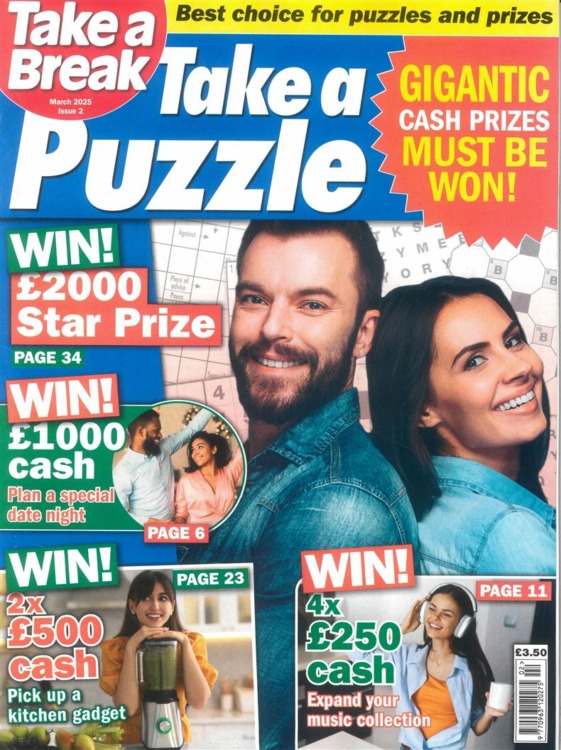 TAB Take A Puzzle Magazine Issue 02 2025