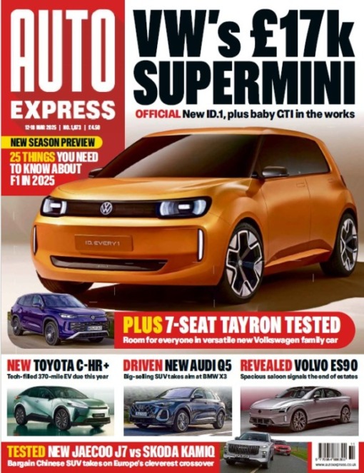Auto Express Magazine 1873 12/03/2025 - Mags Direct