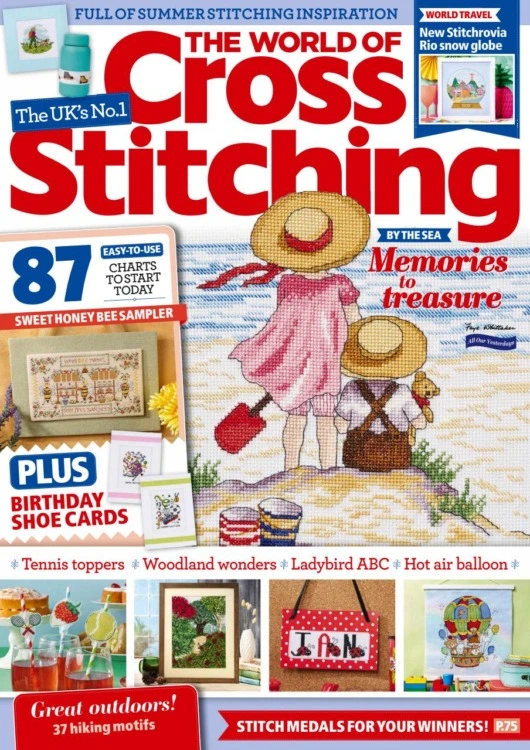 World Of Cross Stitching Magazine July 2025/360 Mags Direct