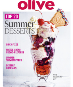 Olive Magazine July 2025 plus Top 20 Summer Desserts Guide