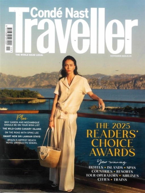 Conde Nast Traveller Magazine November 2025 Mags Direct