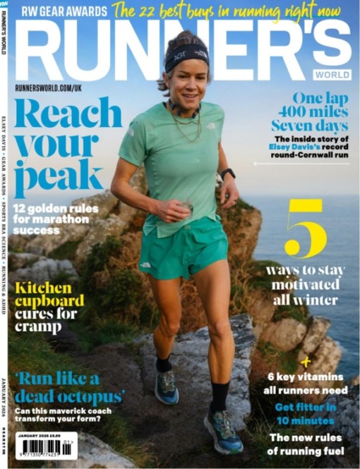 Runner's World Magazine January 2026 - Mags Direct