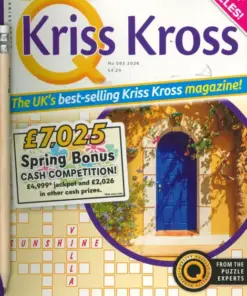 Puzzler Q Kriss Kross Magazine 593