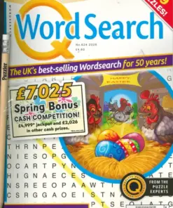Puzzler Q Wordsearch Magazine 624