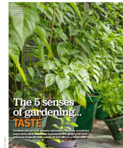 BBC Gardeners World May 2 for 1 Inside Page The 5 senses of gardening taste 1
