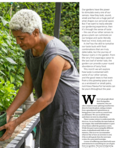 BBC Gardeners World May 2 for 1 Inside Page The 5 senses of gardening taste 2