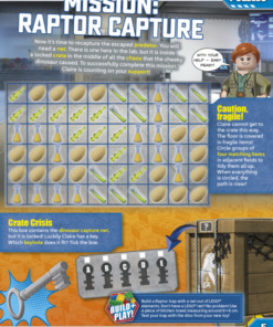 LEGO Jurassic World Magazine Issue 28 + Velociraptor Minifigure Extras