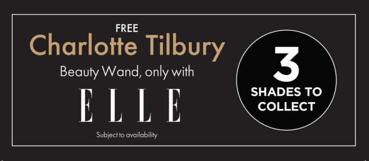 Elle Magazine x Charlotte Tilbury Banner