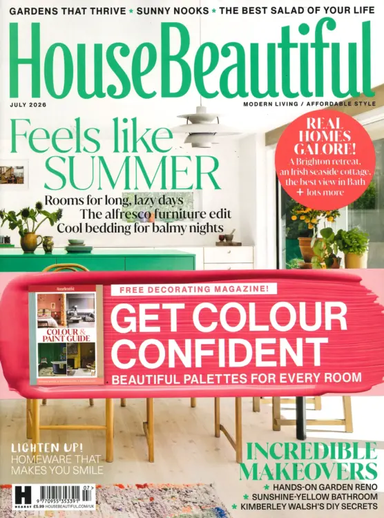House Beautiful Magazine July 2026