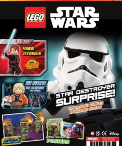 LEGO Star Wars Magazine Issue 136 + Exclusive LEGO Anakin Skywalker Minifigure & Lightsaber