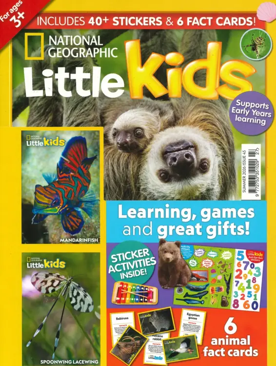Nat Geo Little Kids Magazine Summer 2026