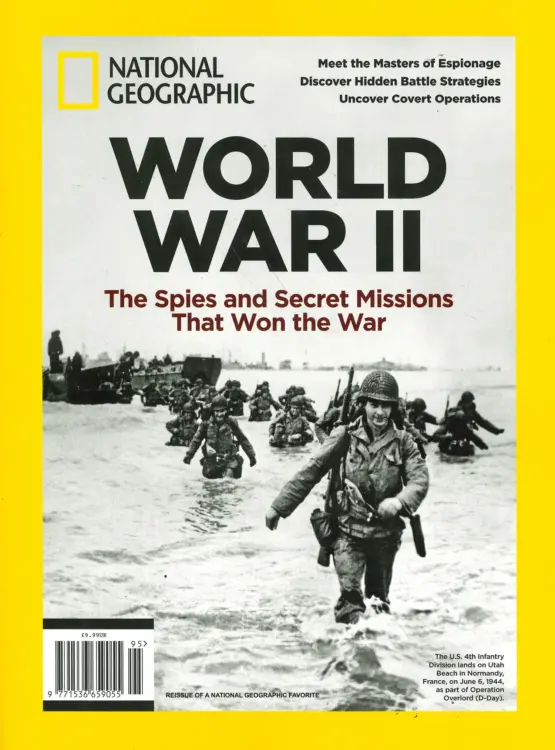 National Geographic Special Magazine World War 2 Secrets