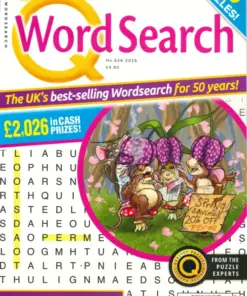 Puzzler Q Wordsearch Magazine 626