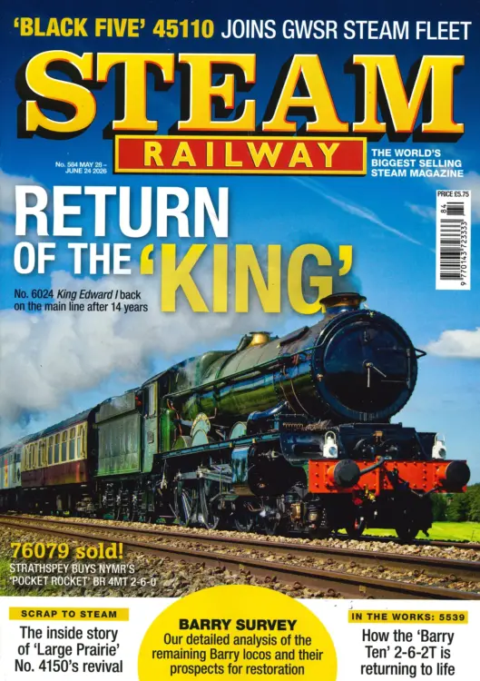 Steam Railway Magazine Issue 584