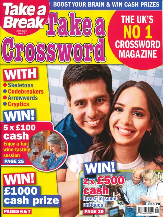 TAB Take A Crossword Magazine Issue 06 2026