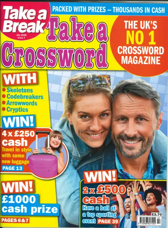 TAB Take A Crossword Magazine Issue 07 2026
