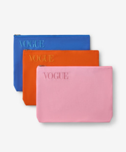 Vogue Magazine July 2026 Featuring Zoe Kravitz + FREE Vogue Pouch 3 Colours To Collect Banner