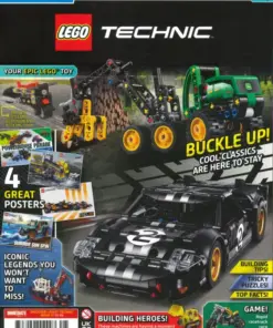 LEGO Discover Magazine Technic 12 + FREE LEGO Technic Toy