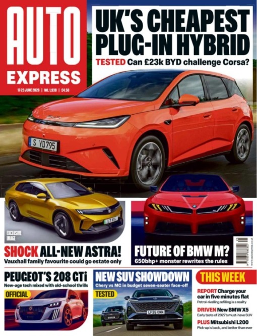 Auto Express Magazine Issue 1938 17 June 2026 - Mags Direct