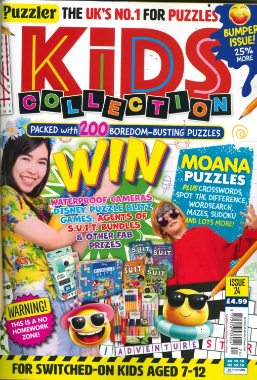 Puzzler Kids Collection Magazine Issue 24