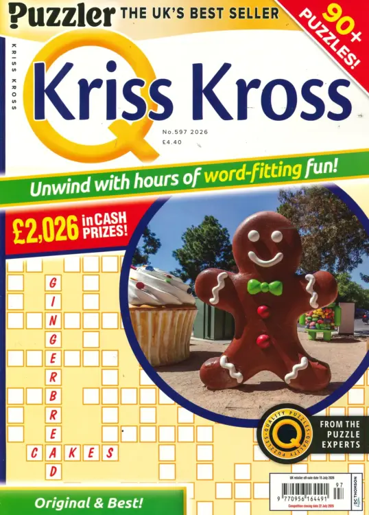 Puzzler Q Kriss Kross Magazine 597