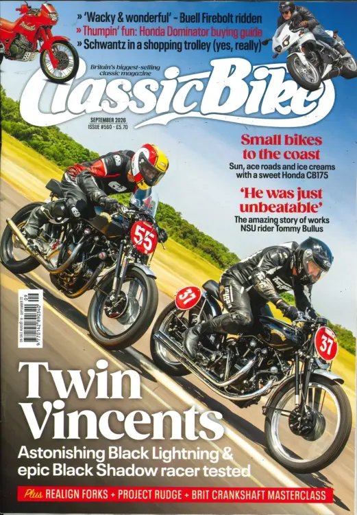 Classic Bike Magazine September 2026