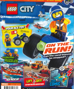 LEGO City Magazine Issue 101 + Free LEGO Daredevil and Stunt Quad Toys