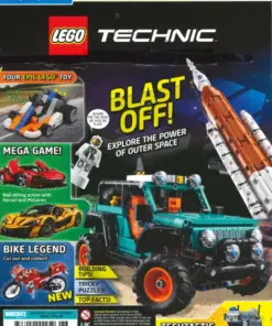 LEGO Discover Magazine Technic 13 + FREE LEGO Technic Toy