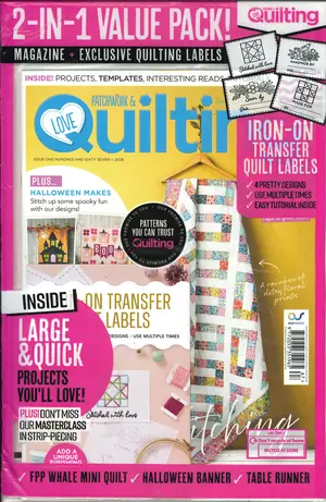 Love Patchwork & Quilting Magazine Issue 167