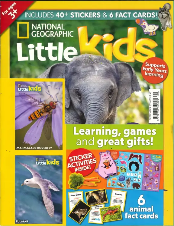 Nat Geo Little Kids Magazine September 2026
