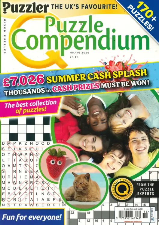 Puzzler Q Puzzle Compendium Magazine 416