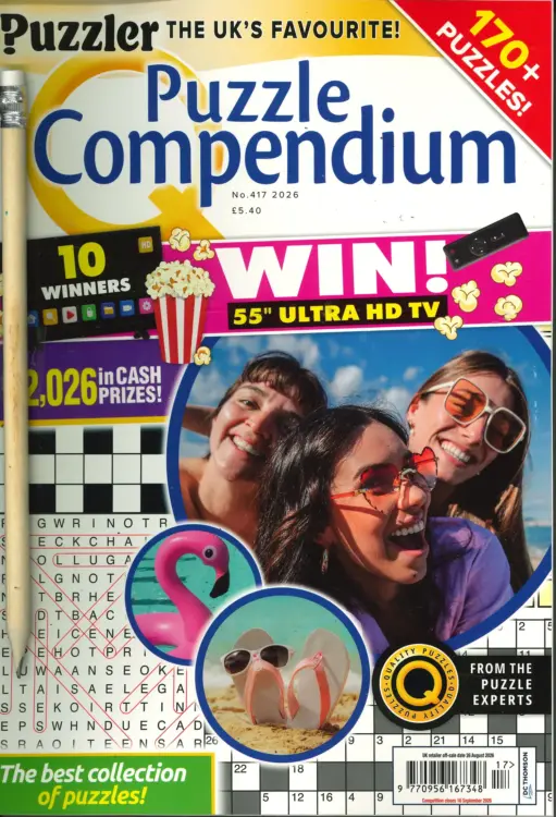 Puzzler Q Puzzle Compendium Magazine 417