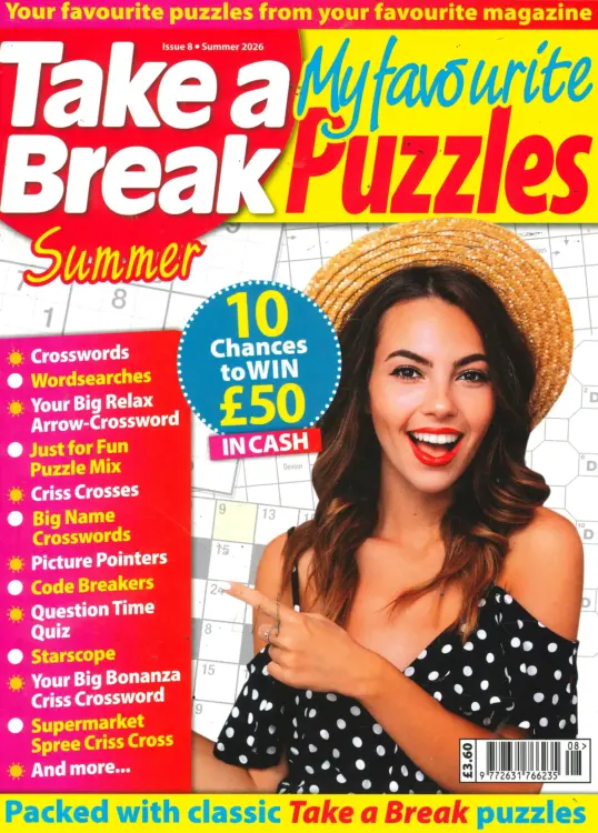 TAB My Favourite Puzzles Magazine Issue 08 2026