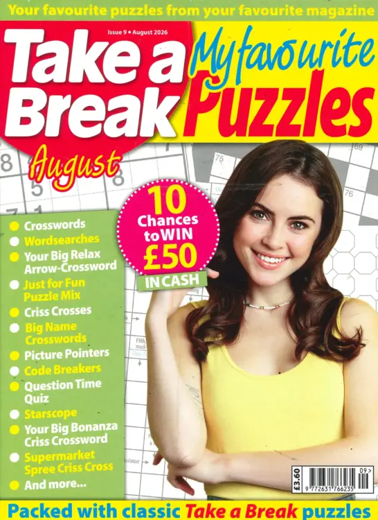 TAB My Favourite Puzzles Magazine Issue 09 2026