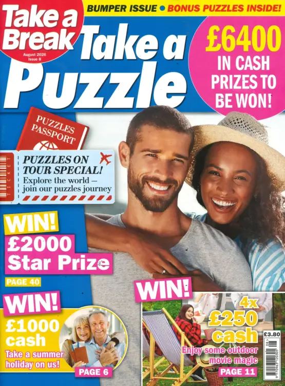 TAB Take A Puzzle Magazine Issue 08 2026