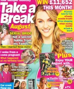 Take A Break Monthly Magazine August 2026