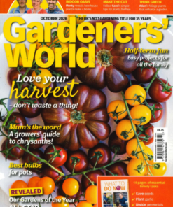BBC Gardeners' World Magazine October 2026