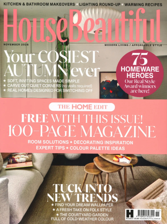 House Beautiful Magazine November 2026