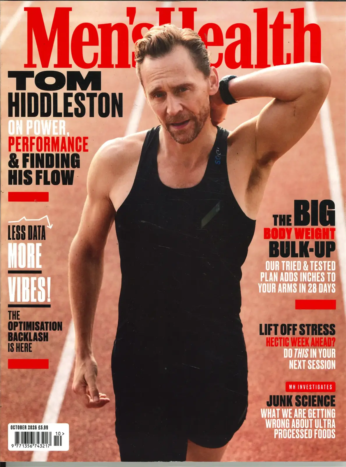 Men's Health Magazine October 2026 - Tom Hiddleston