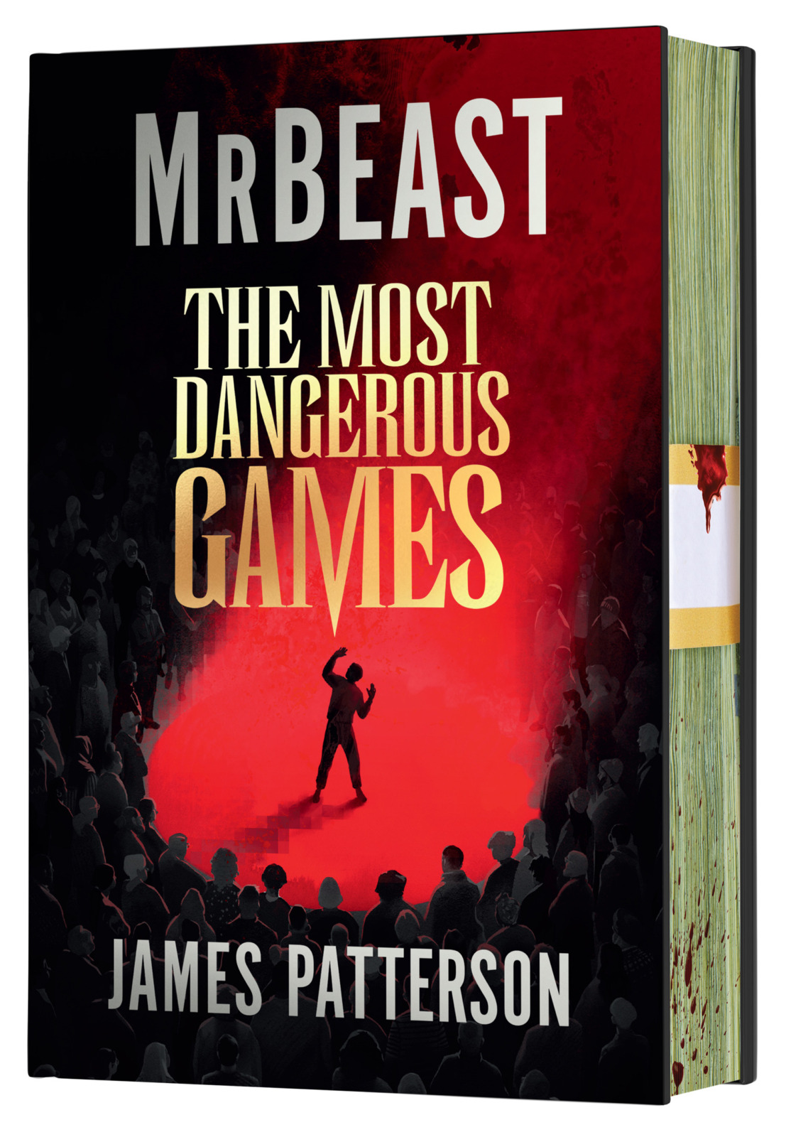 THE MOST DANGEROUS GAME Hardback Book by Mr Beast & James Pattesron Front Cover