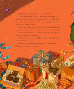 Christmas at Hogwarts Hardback Book - A joyfully illustrated gift book featuring text from ‘Harry Potter and the Philosopher’s Stone’ Inside Page 1