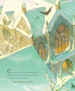 Christmas at Hogwarts Hardback Book - A joyfully illustrated gift book featuring text from ‘Harry Potter and the Philosopher’s Stone’ Inside Page 5