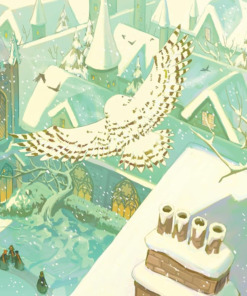Christmas at Hogwarts Hardback Book - A joyfully illustrated gift book featuring text from ‘Harry Potter and the Philosopher’s Stone’ Inside Page 6