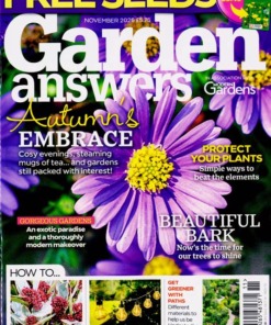 Garden Answers Magazine November 2026 + Free Corn Marigold Seeds