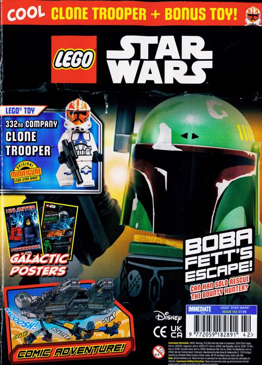 LEGO Star Wars Magazine Issue 142 + 332nd Company Clone Trooper Minifigure