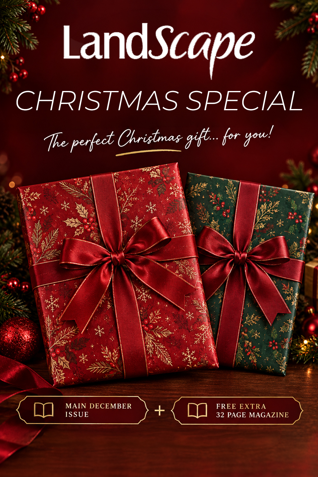 Landscape Magazine Christmas Special December 2026 + Bonus 32 Page Magazine